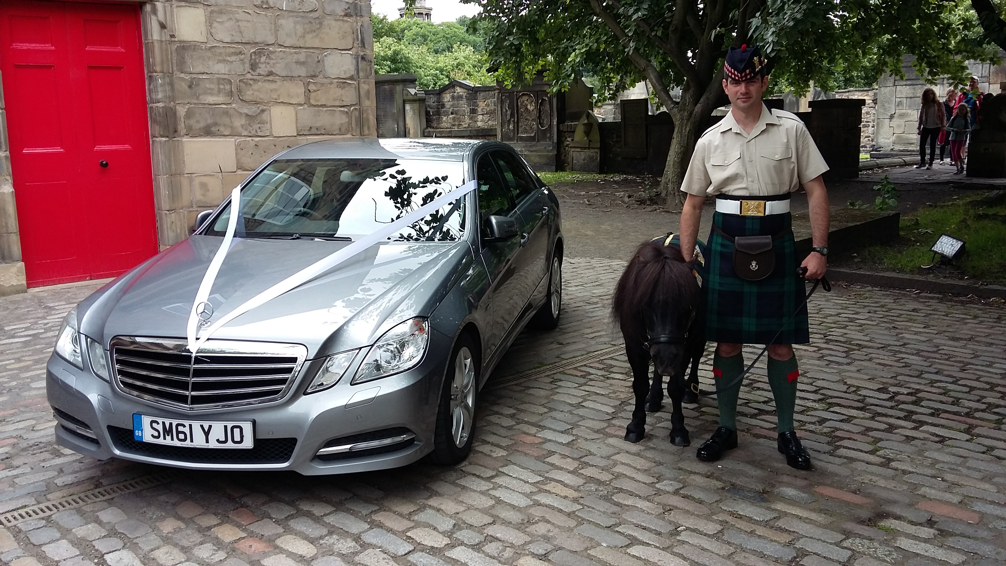 Mercedes E Class Edinburgh Wedding Car