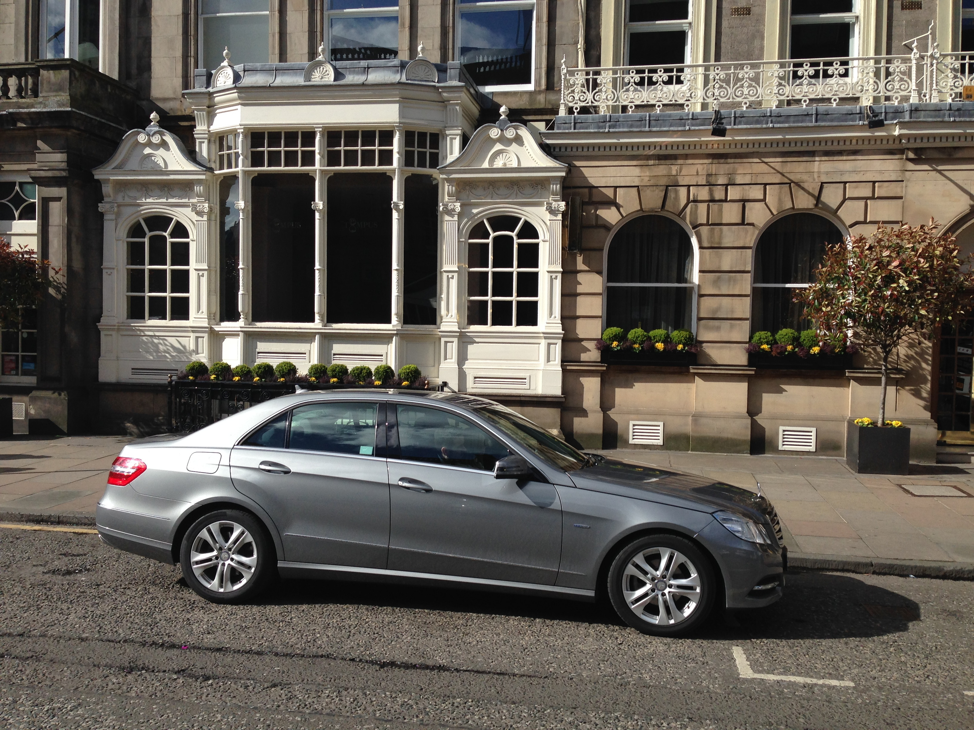 Mercedes Wedding Car Corporate Transfers The George Edinburgh