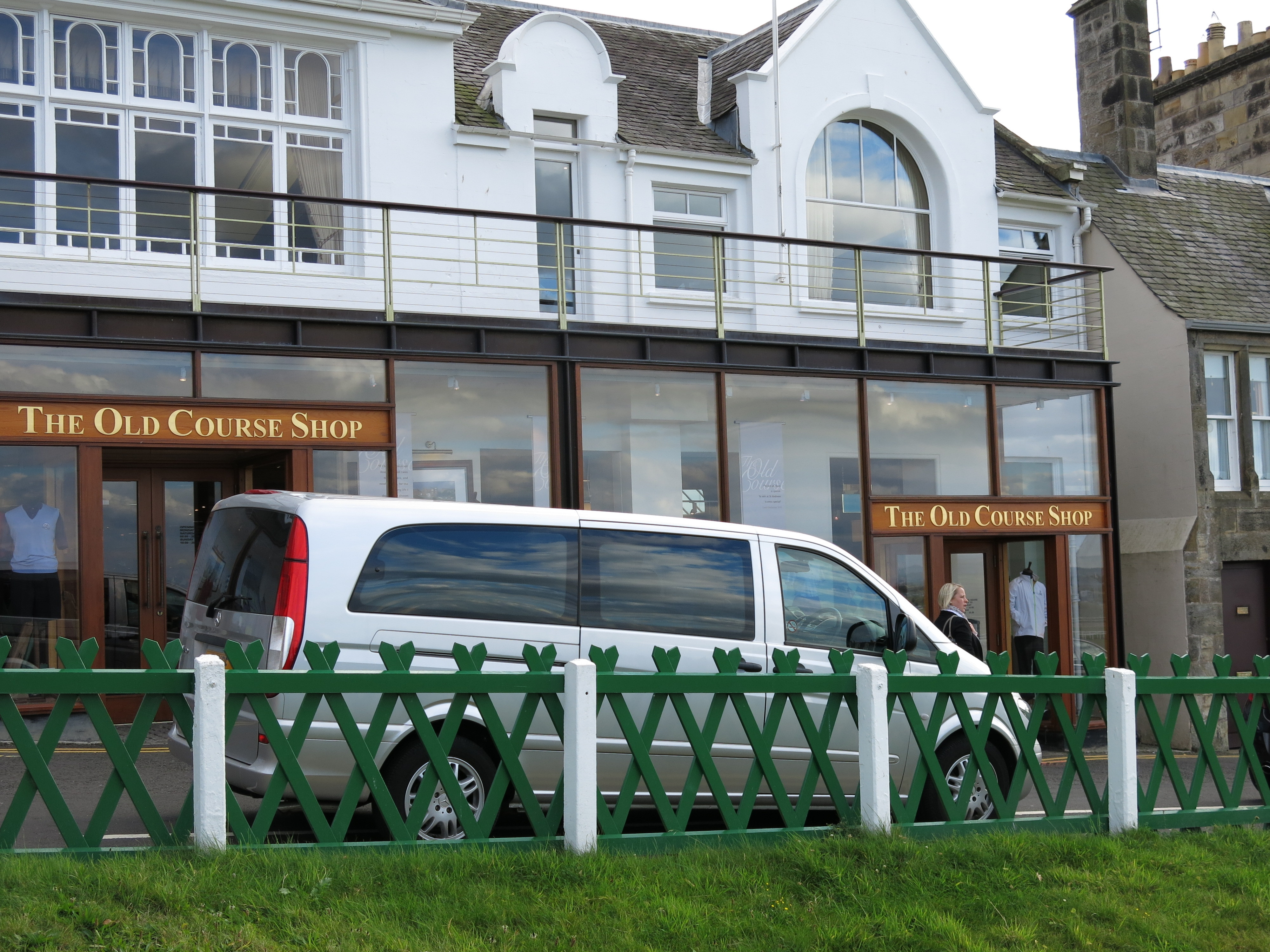 The Old Course Shop St. Andrews, a favourite stop for Cashmere Sweaters & Souveniers